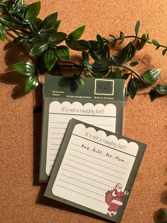 🎄 Limited Edition - Christmas Notepad | Memopad | Todo List Little Things