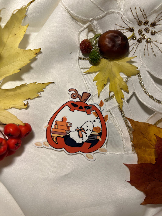 🎃 Limited Edition: Pumpkin Pal Vinyl Sticker Little Things