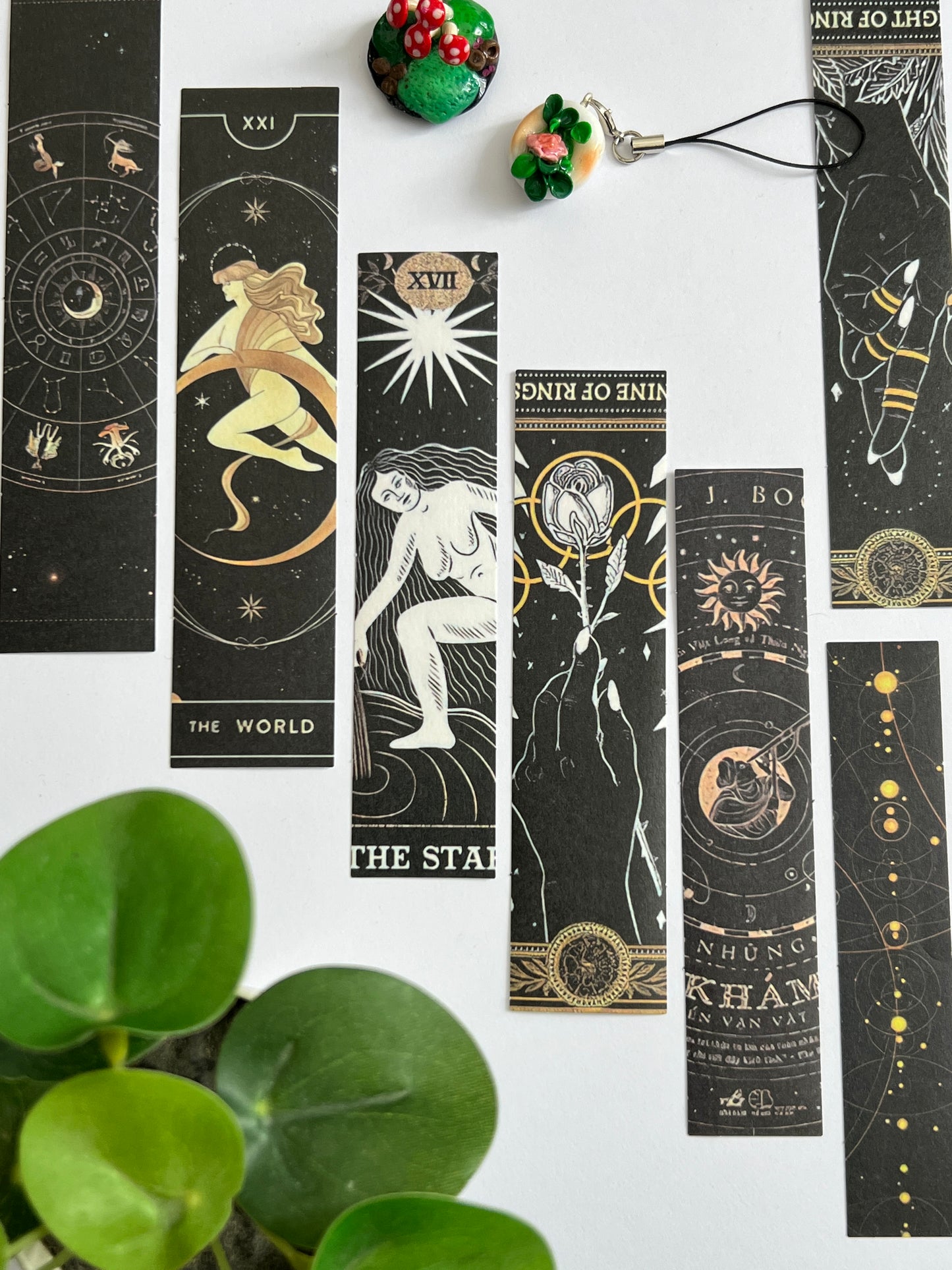 ✨ Zodiac & Tarot Sticker Sheet Set (18 pcs) ✨