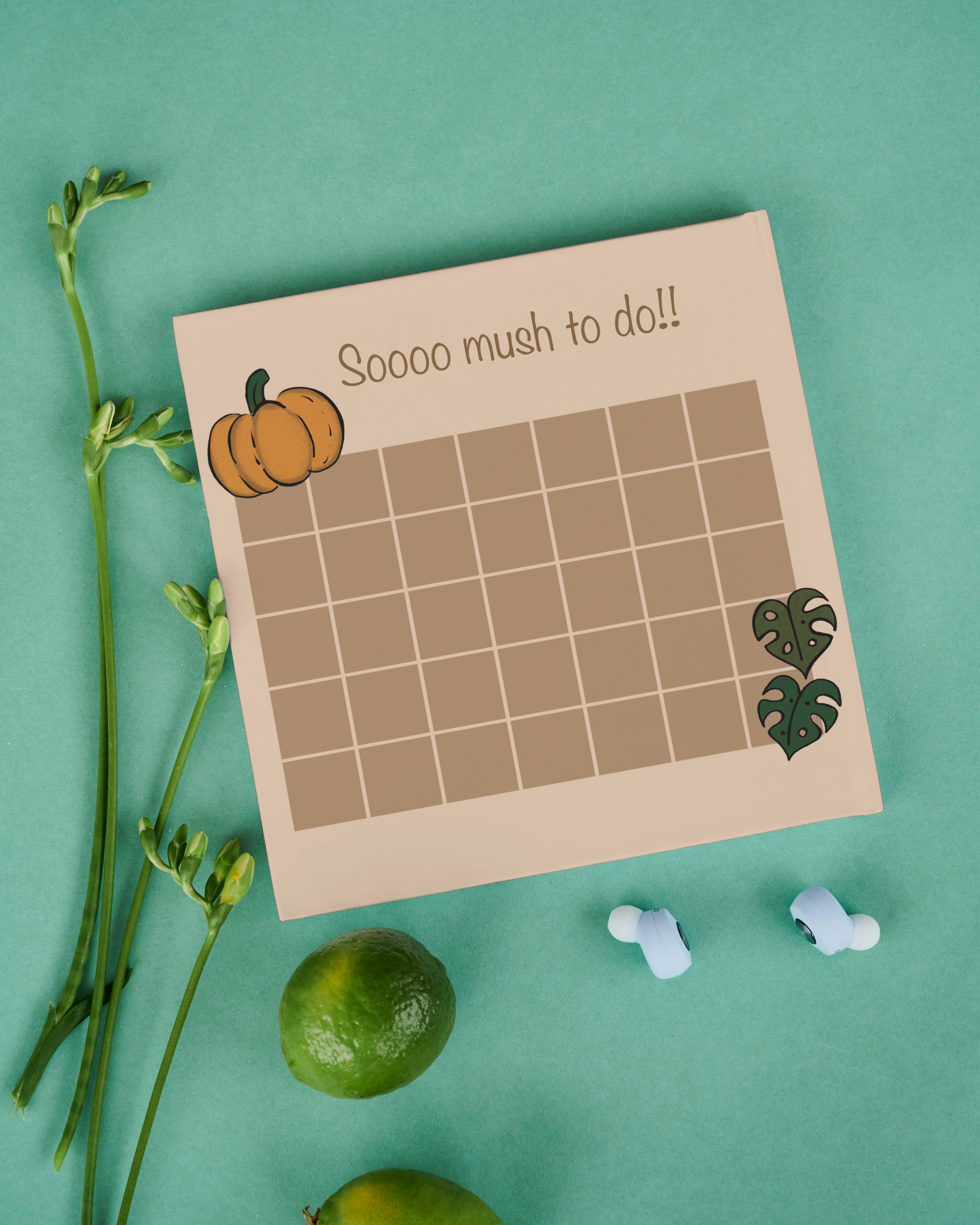 Cute Mush to do notepads | Memopads | Todo List Little Things