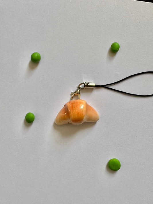 Mini Croissant Keychain