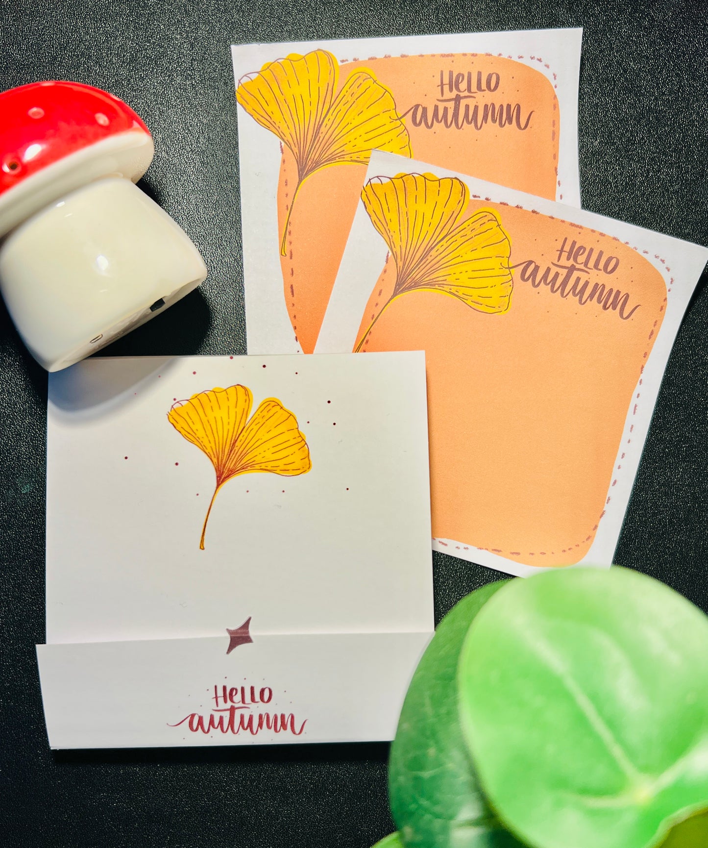 🍂Limited Edition - Autumn Notepad 9x9