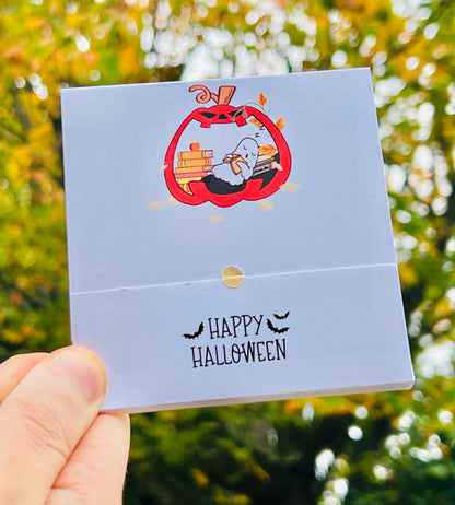 🎃 Halloween Notepad – Limited Autumn Edition