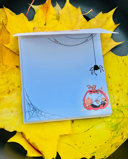 🎃 Halloween Notepad – Limited Autumn Edition