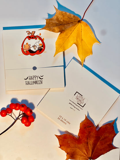 🎃 Halloween Notepad – Limited Autumn Edition