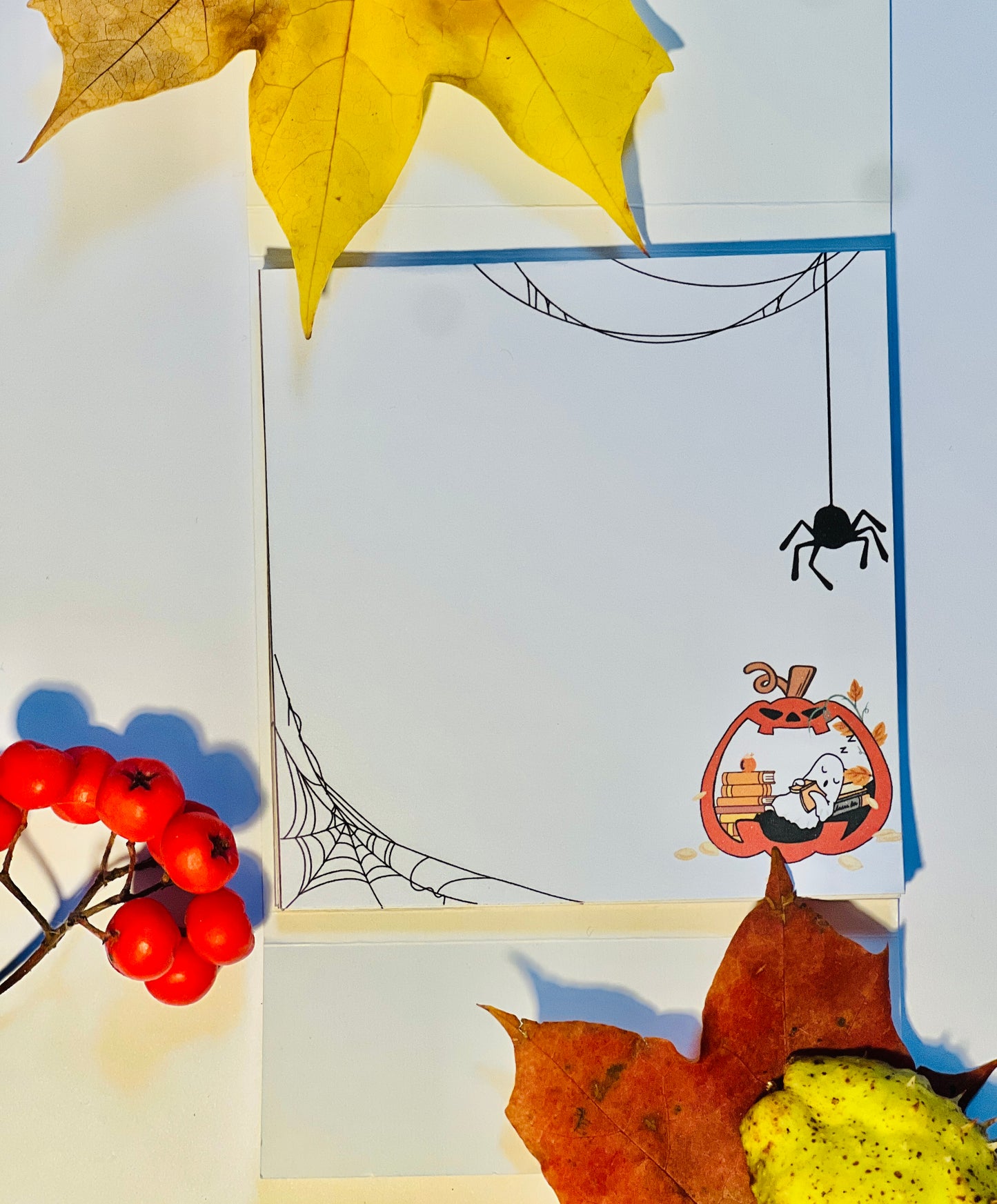 🎃 Halloween Notepad – Limited Autumn Edition