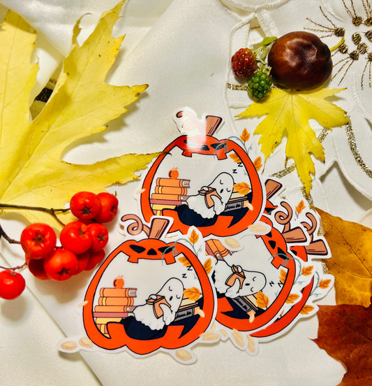 🎃 Limited Edition: Pumpkin Pal Vinyl Sticker