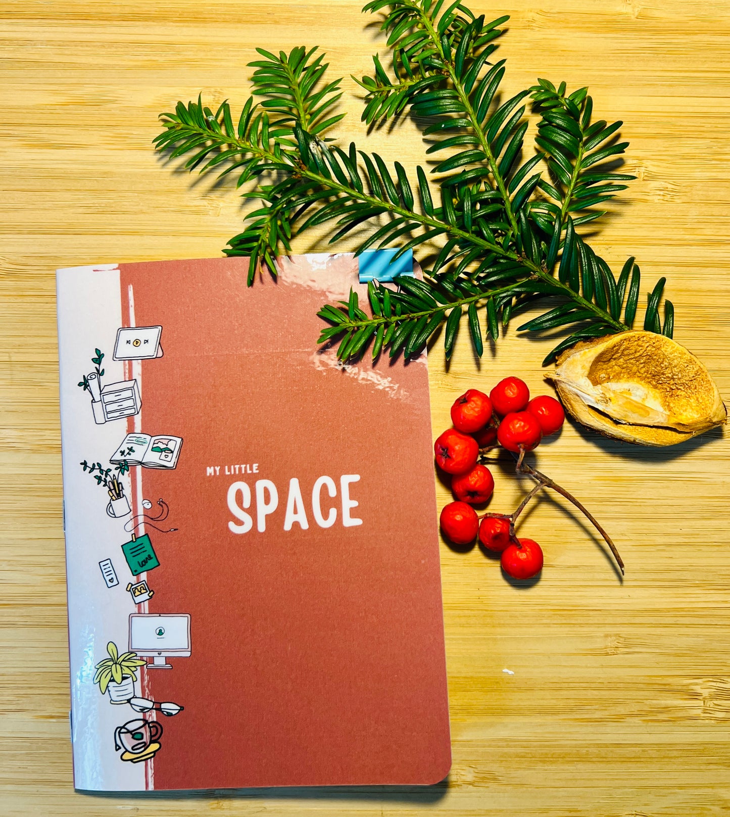 📓 Mini Pocket Grid Notebook + Free Deco Sheets