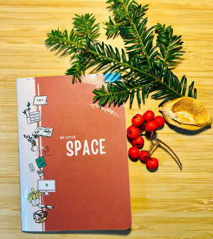 📓 Mini Pocket Grid Notebook + Free Deco Sheets