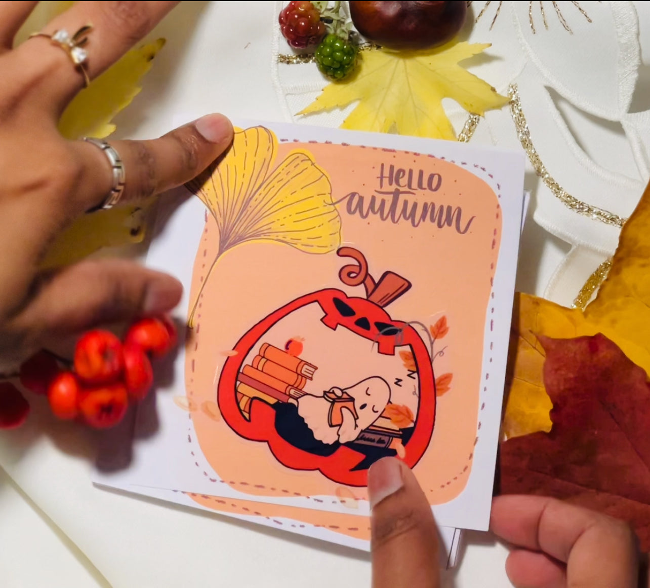 🎃 Limited Edition: Pumpkin Pal Vinyl Sticker