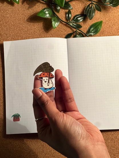 Mushroom Sticker Flakes | Deco journal Sticker | Scrapbooking flakes Little Things