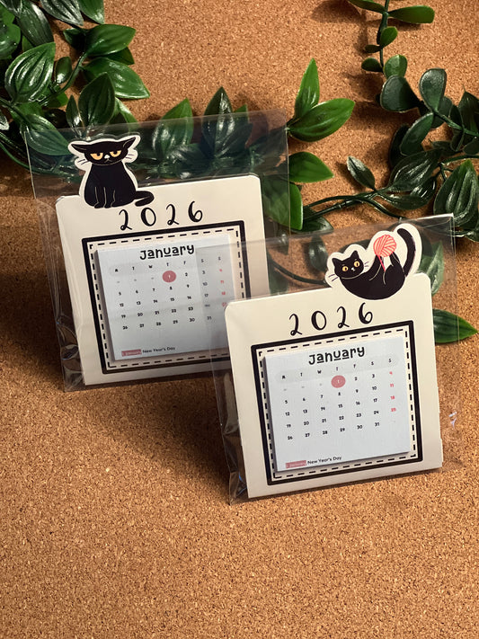 Cat Calender - 2026 Mini Cat calender